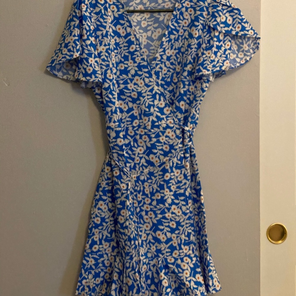 Blue sundress